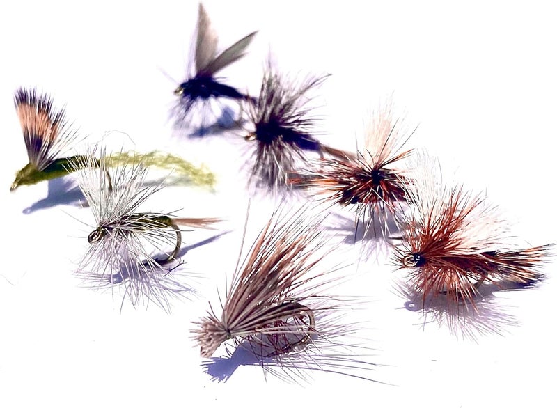 RoxStar Lures RoxStar Fishing Fly Shop, Premium Stimulator Dry Fly Assortment, Hand-Tied Dry Flies for Trout and Bass - Image 2